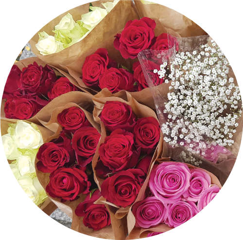 Bouquet de roses